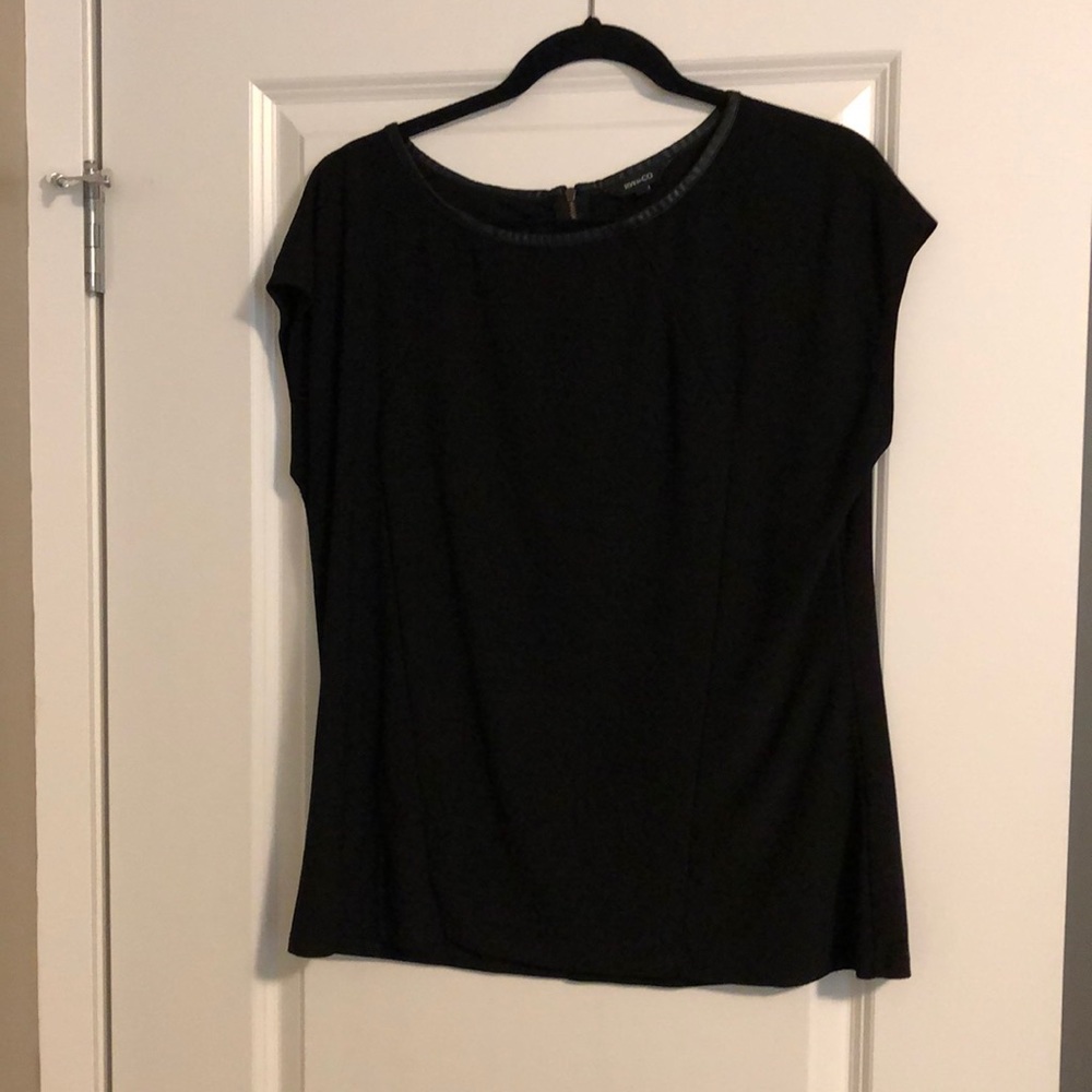 ⭐️5 for $25⭐️ 

Black leather accent top